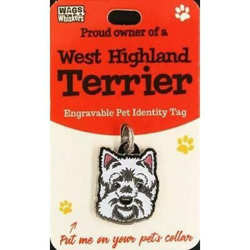 Picture of WEST HIGHLAND TERRIES ID TAG